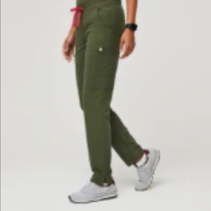 Figs yola olive green NWT